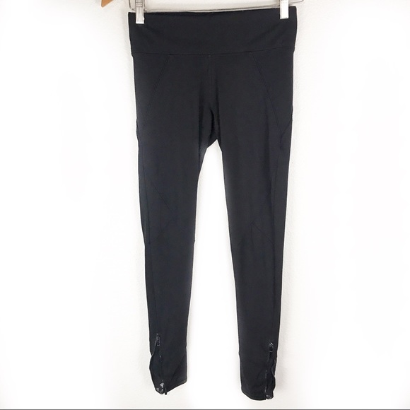 PINK Victoria's Secret Pants - PINK | Black Ultimate Ankle Zip Leggings XS